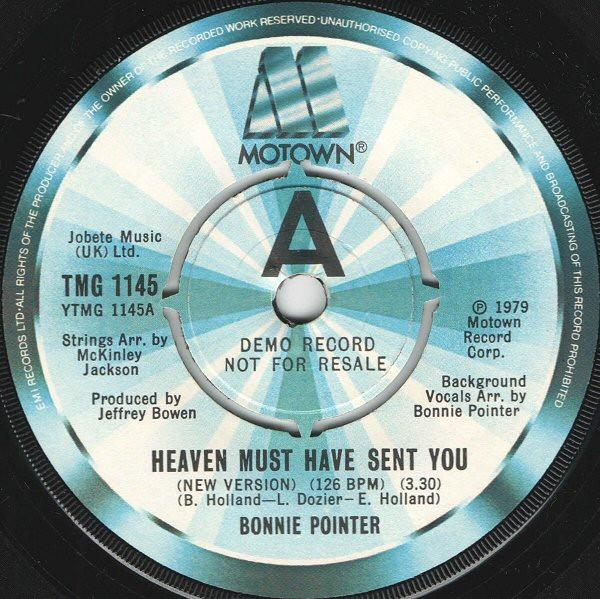 Bonnie Pointer - Heaven Must Have Sent You (New Version)