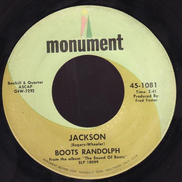 Boots Randolph - Jackson / Gentle On My Mind