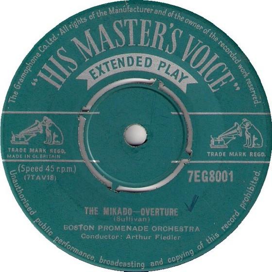 Boston Promenade Orchestra - The Mikado - Overture