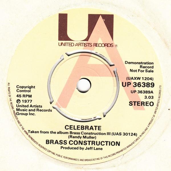 Brass Construction - Celebrate
