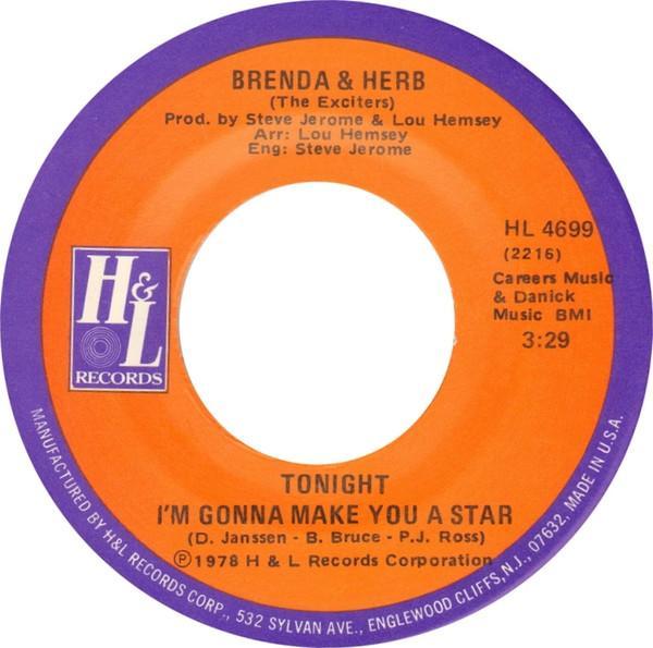 Brenda & Herb - Tonight I'm Gonna Make You A Star