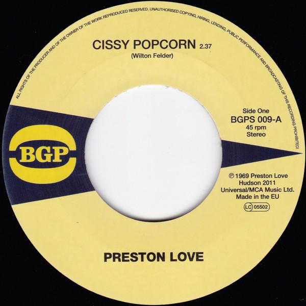 Brenda George, Preston Love And His Band - Cissy Popcorn / I Can't Stand It