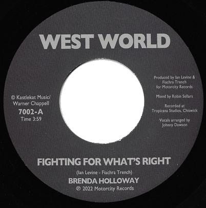 Brenda Holloway - Fighting For What's Right