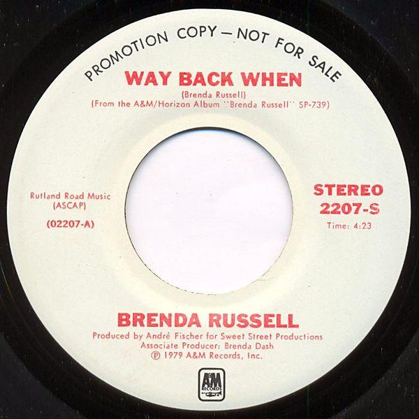 Brenda Russell (2) - Way Back When