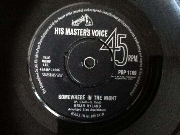 Brian Hyland - Somewhere In The Night