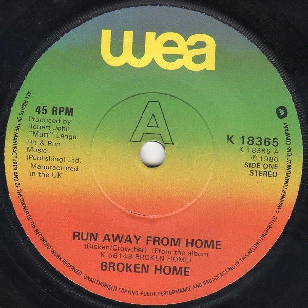 Broken Home (2) - Run Away From Home