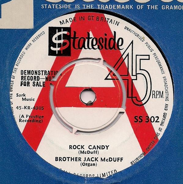 Brother Jack McDuff - Rock Candy / A Real Good 'Un