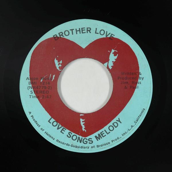Brother Love  - Dark Side Of My Life / Love Songs Melody
