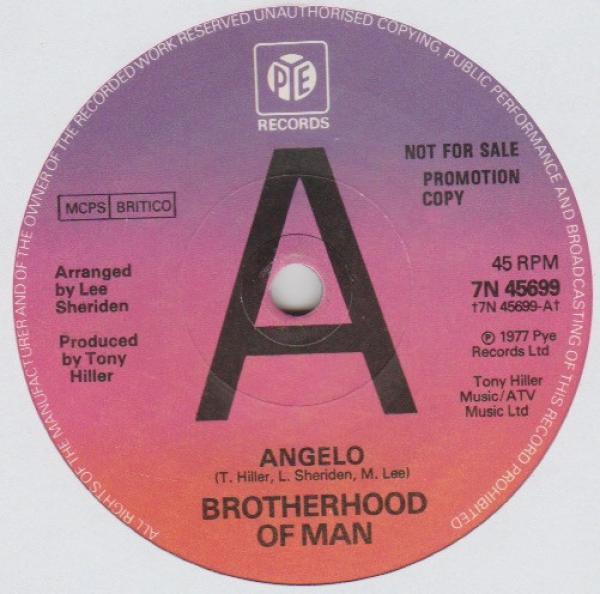 Brotherhood Of Man - Angelo