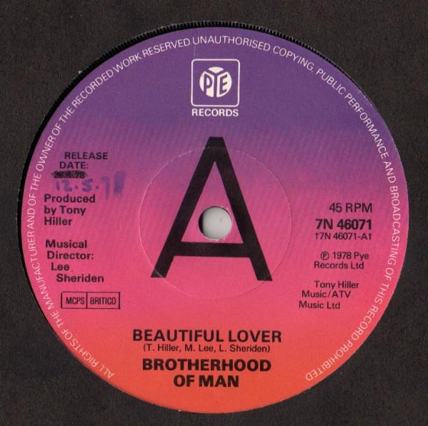 Brotherhood Of Man - Beautiful Lover