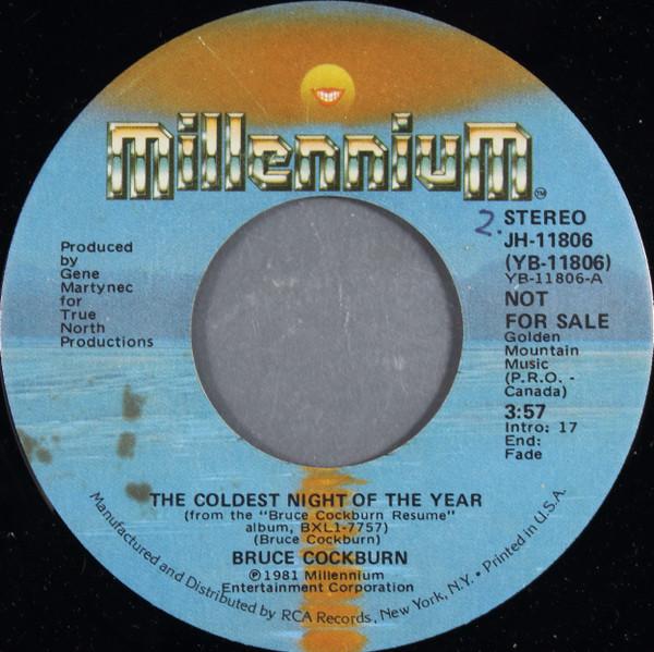 Bruce Cockburn - The Coldest Night Of The Year
