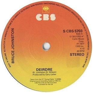 Bruce Johnston - Deirdre