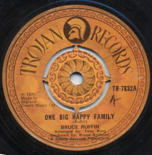 Bruce Ruffin - One Big Happy Family / Heaven Child