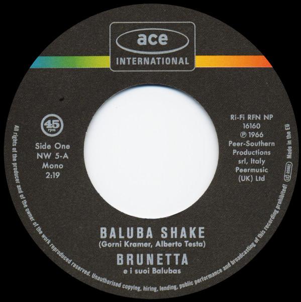Brunetta, Rita Pavone - Baluba Shake / Il Geghege