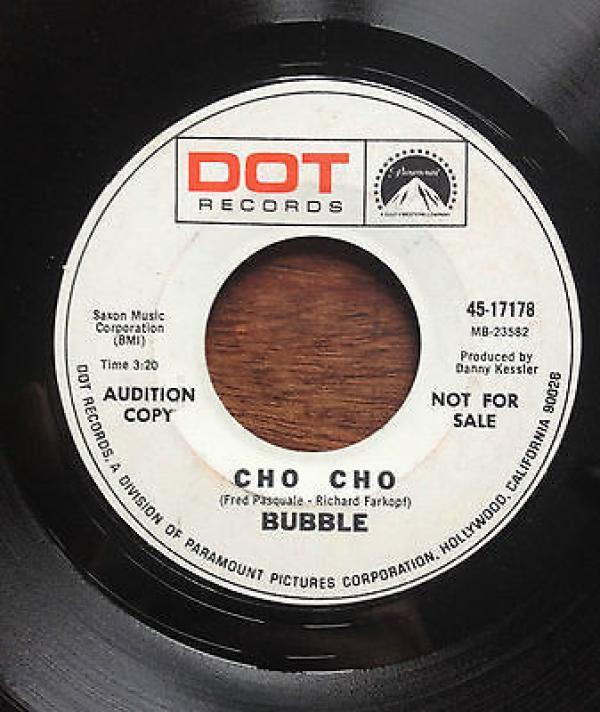 Bubble  - I Call Her Lady / Cho Cho