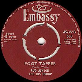 Bud Ashton And His Group - Foot Tapper / Robot