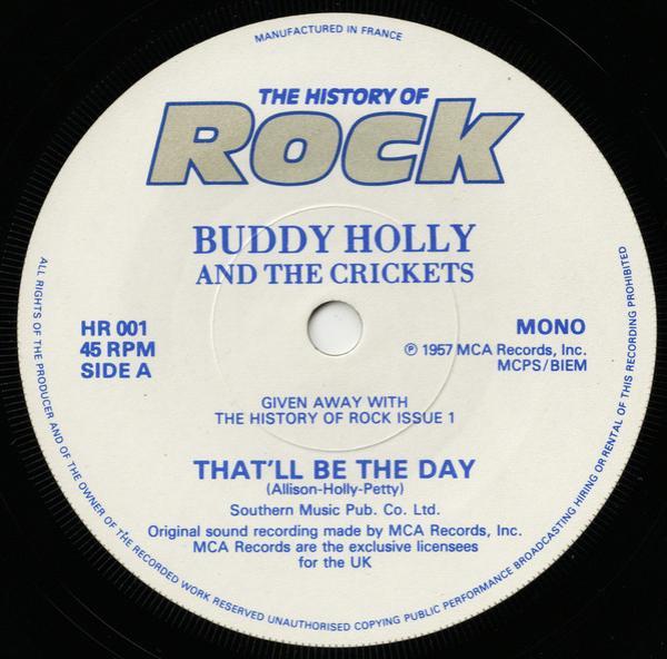 Buddy Holly, The Crickets (2) - That'll Be The Day