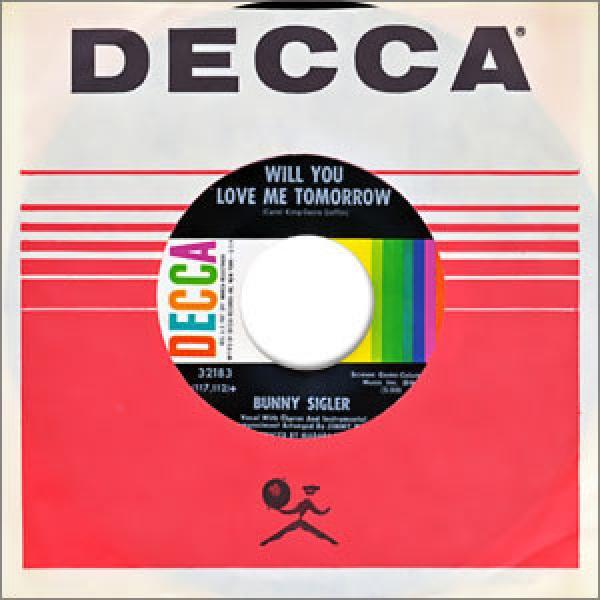 Bunny Sigler - Will You Love Me Tomorrow / Let Them Talk