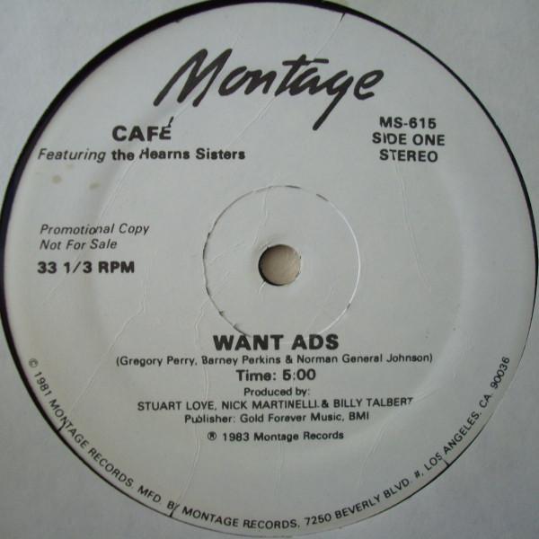 Café , The Hearns Sisters - Want Ads