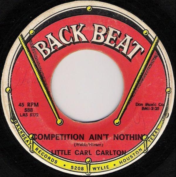 Carl Carlton - Competition Ain't Nothin' / Three Way Love