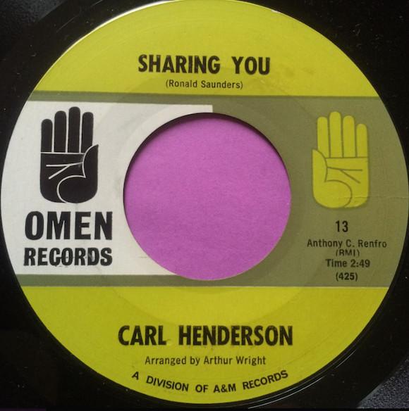Carl Henderson  - Sharing You