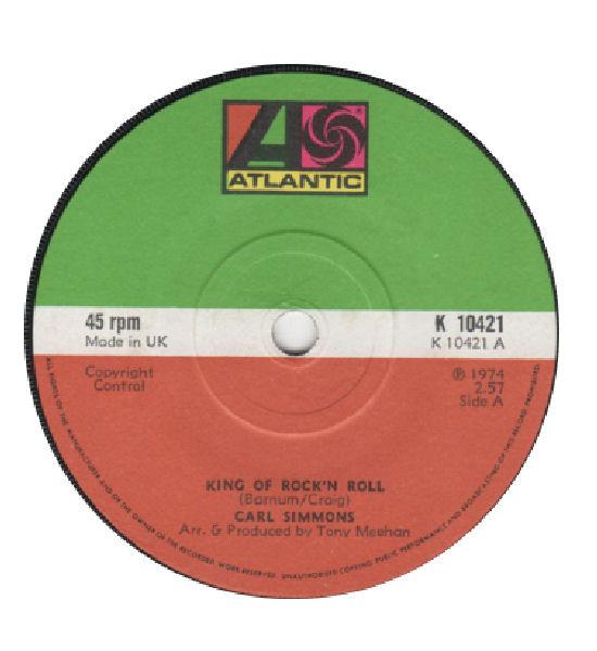 Carl Simmons (2) - King Of Rock 'N Roll