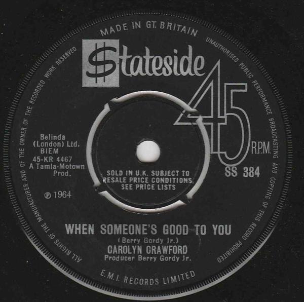 Caroline Crawford - When Someone's Good To You