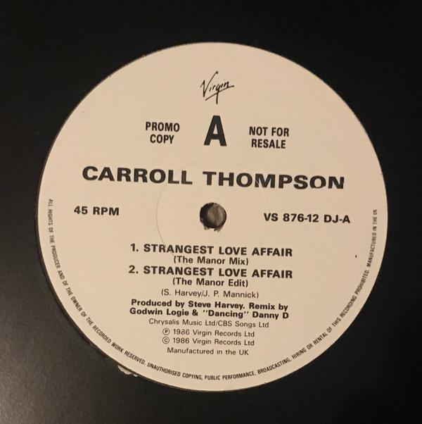 Carroll Thompson - Strangest Love Affair