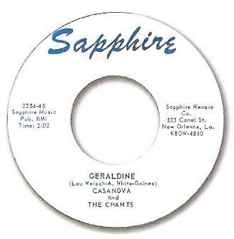 Casanova And The Chants - Geraldine / I Know You