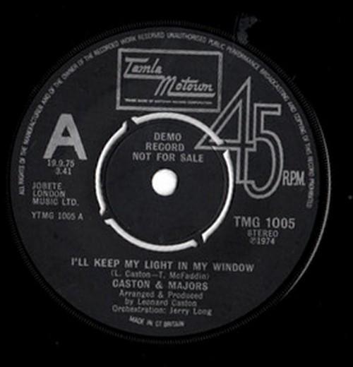 Caston & Majors - I'll Keep My Light In My Window / Say You Love Me True