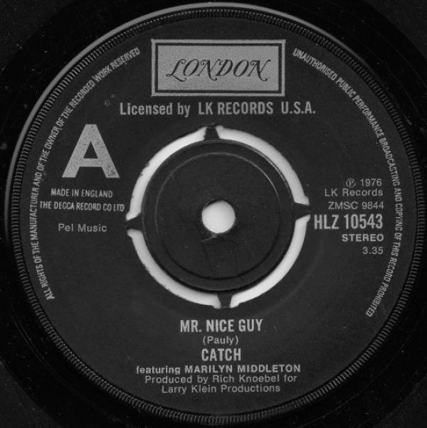 Catch , Marilyn Middleton Pollock - Mr. Nice Guy