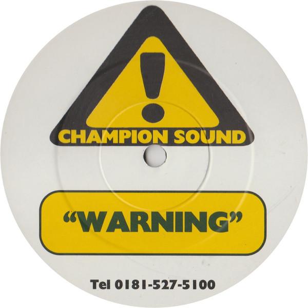 Champion Sound  - Warning