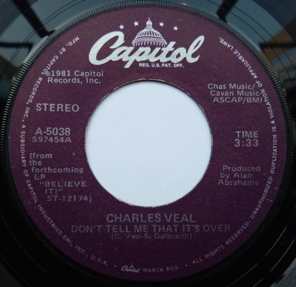 Charles Veal Jr. - Don't Tell Me That It's Over