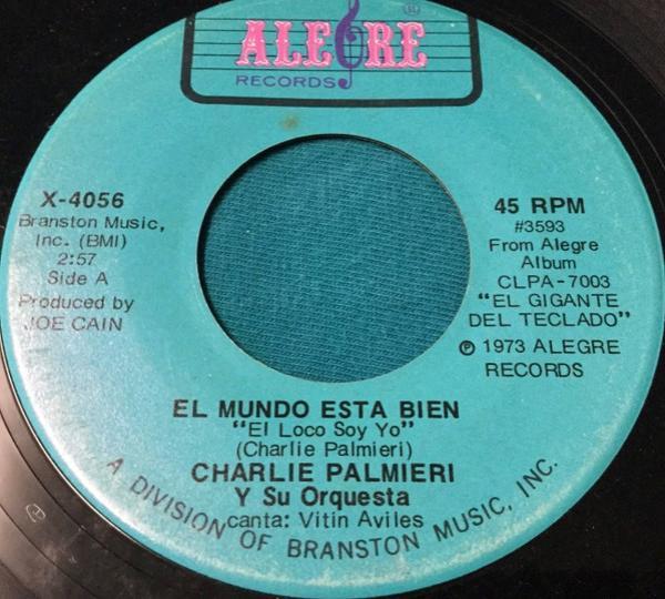Charlie Palmieri And His Orchestra - El Mundo Esta Bien