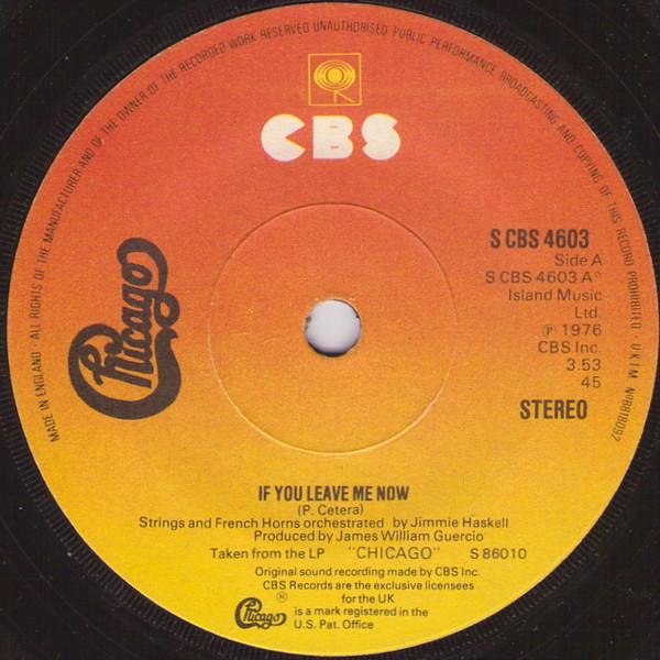 Chicago (2) - If You Leave Me Now