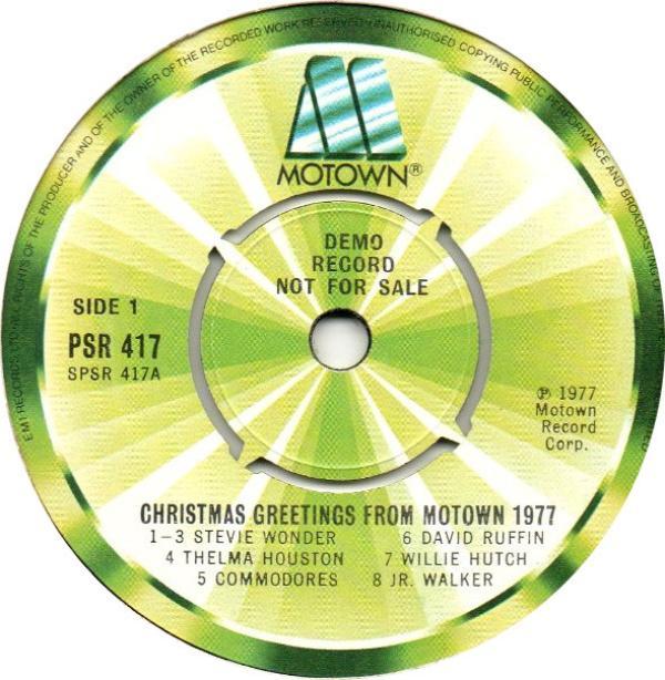  - Christmas Greetings From Motown 1977