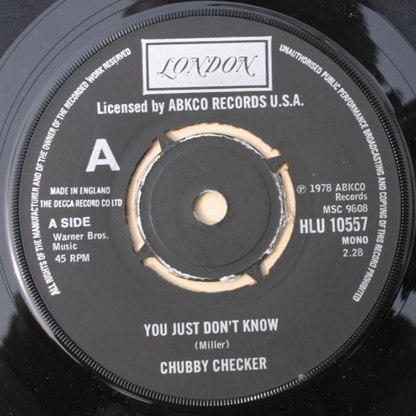 Chubby Checker - You Just Don't Know
