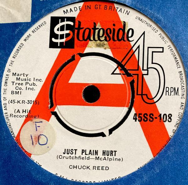 Chuck Reed (3) - Just Plain Hurt