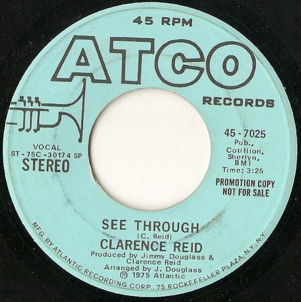 Clarence Reid - See Through