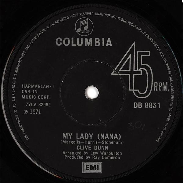Clive Dunn - My Lady (Nana)