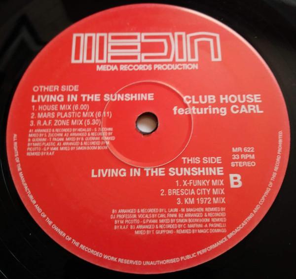 Club House, Carl Fanini - Living In The Sunshine