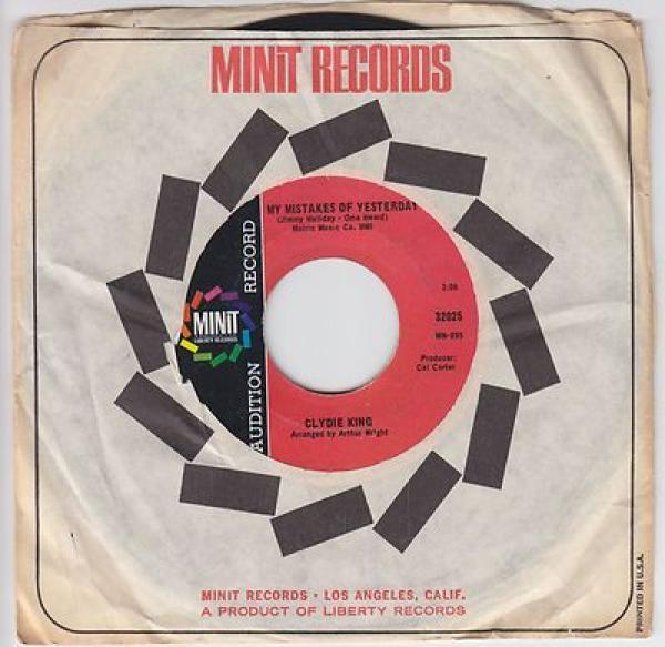 Clydie King - One Of Those Good For Cryin' Over You Days / My Mistakes Of Yesterday