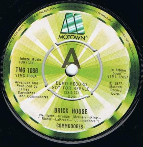Commodores - Brick House