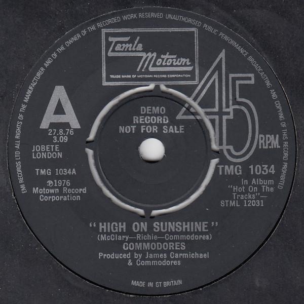 Commodores - High On Sunshine
