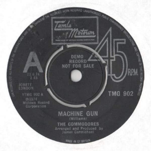 Commodores - Machine Gun