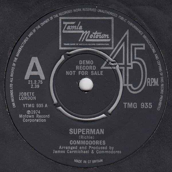 Commodores - Superman