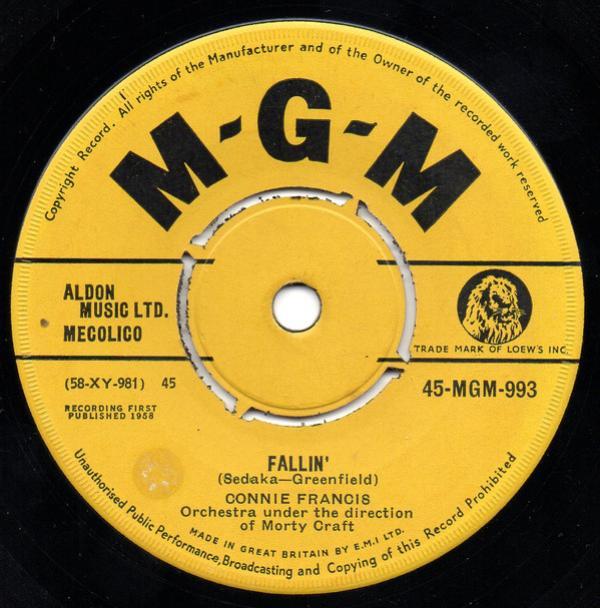 Connie Francis - I'll Get By / Fallin'