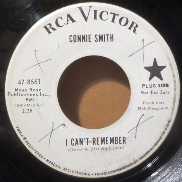 Connie Smith - I Can't Remember / Senses