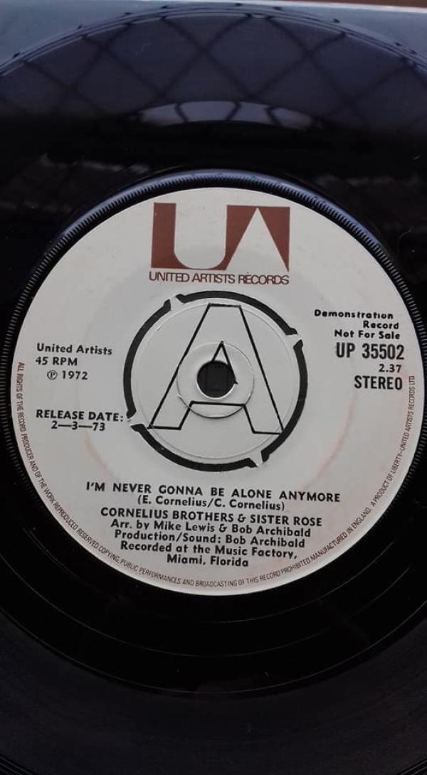 Cornelius Brothers & Sister Rose - I'm Never Gonna Be Alone Anymore / Let's Stay Together