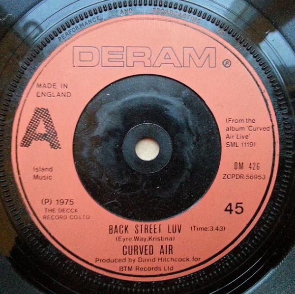 Curved Air - Back Street Luv (Live)